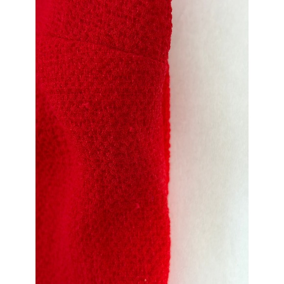 Betsey Johnson Red Flutter Sleeve Square Neck Mini Sheath Dress Size 4 NWT - Picture 12 of 14